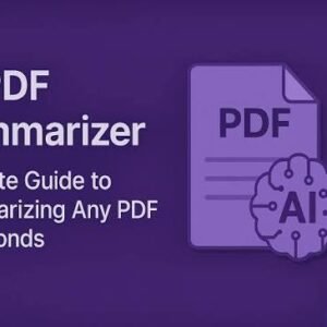 AI PDF & Document Summarizer Pro (Monthly Pass)